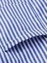 Striped Casual Loose Cotton Blouses